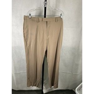 Men’s Apt 9 Dress Pants 38x30 Flat Front  Poly Blend